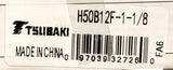 Tsubaki H50B12F-1-1/8 Sprocket 1-1/8" Bore 50 Chain 12 Teeth (8 Available)