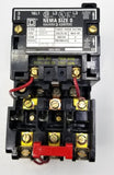 Square D 8536SBO-2 AC Magnetic Starter Size 0 240 V Coil