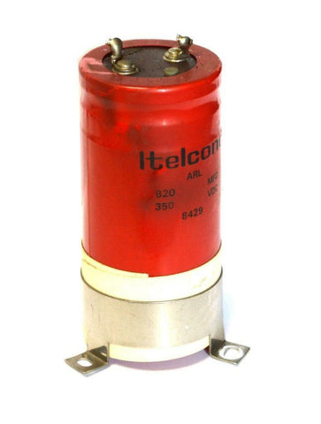 ITELCOND 8429 CAPACITOR 820 MFD 350 VDC