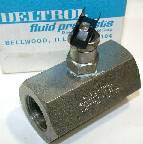 Deltrol Pneu-trol 3/4" Stainless Needle Valves N35SS N 35 SS New