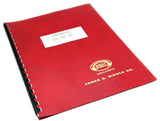 Biddle Instruments Model 577400-577450 Seely Motor Tester Instruction Manual