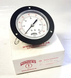 Winters Q563 Panel Mount Pressure Gauge 0-60 PSI 3.5" Face 1/4" NPT