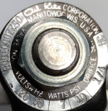 Oil Rite 052Z00010CB Solenoid Valve W/ Polycarbonate Reservoir 120V 60HZ 10PSI