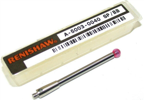 Up to 4 New Renishaw 3mm Ball Diam M2 Ball CMM Stylus A-5003-0040