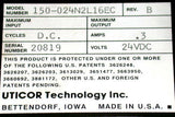 UTICOR PROGRAMMABLE MESSAGE DISPLAY MODEL 150-024N2L16EC (2 AVAILABLE)