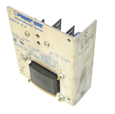 POWER ONE HAD12-.4-A POWER SUPPLY 4 VDC @ 0.4 AMPS