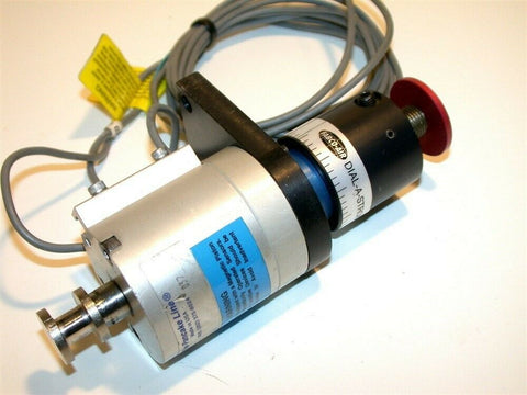 FABCO-AIR 1" PANCAKE AIR CYLINDER 1 1/8" BORE E-121-XAS-J W/DIAL-A-STROKE