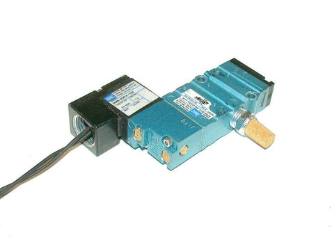 MAC   434A-B0C-DM-DDDA-1CM   SOLENOID VALVE 1/8 NPT 24 VDC 7.3 WATTS