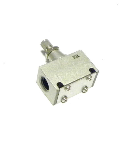 NEW SMC  4503 J-5-PK-3   IN-LINE NEEDLE VALVE  1/4 NPT