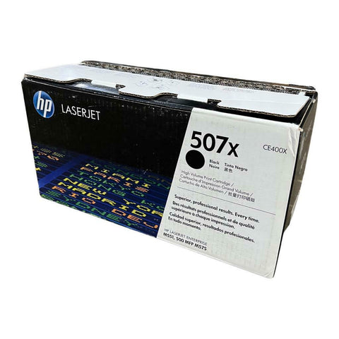 HP LaserJet 507X CE400X Black Ink Print Toner Cartidge