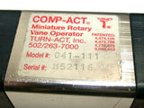 Turn-Act Comp-Act Rotary Vane Air Actuator 041-111