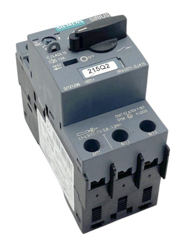 Siemens 3RV2011-0JA15 Motor Protection Circuit Breaker 0.7-1A 690VAC 3-Pole