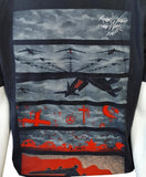 Alstyle Men's Pink Floyd Roger Waters The Wall Live Goodbye Blue Sky Shirt Large