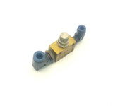 Kuroda  SP-2H-1  Flow Control Check Valve 1/8 NPT W/ Elbow Air Fittings