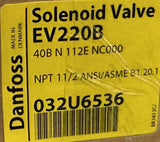 DanfossEV220B Solenoid Valve 1-1/2in