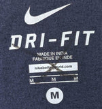 Nike Dri-Fit Men's NFL Houston Texans Football Navy Short Sleeve Shirt Size M