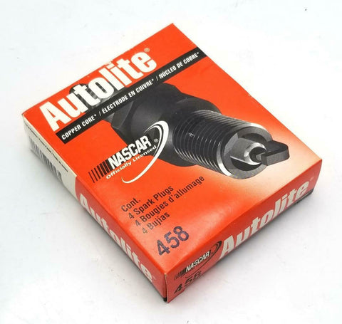 Autolite 458 Copper Core Spark Plugs (Pack of 4)