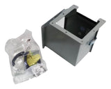 Nvent Hoffman F66LE9A Wireway / Auxiliary Gutter Fitting 90° Elbow Open Top