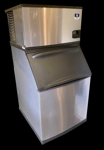 Manitowoc IY0304A-161 Air Cooled Ice Maker Machine 300 LB w/ Ice Storage Bin