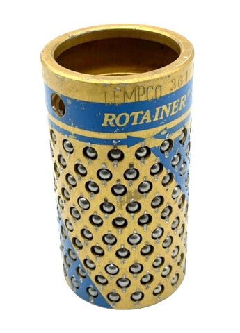 Lempco 361-1213 Aluminum Rotainer Ball Bearing Cage 3-1/4" Length 1-1/2" ID