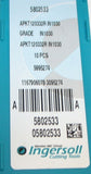 Lot of 10 New Ingersoll Carbide Milling Inserts APKT12033R IN1030