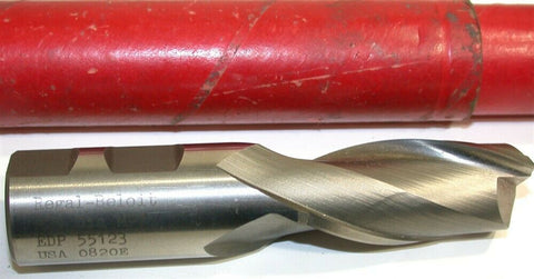 Regal M24 Diameter 1" Shank 2 Flute HSS End Mill 55123 New