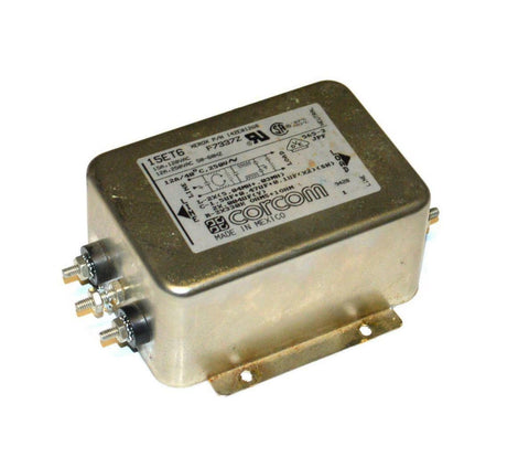 CORCOM 15ET6 EMI FILTER 120/246 VAC @ 15/12 AMPS