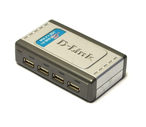 D-LINK DUB-H4 USB 2.0 HUB WITH ADAPTER