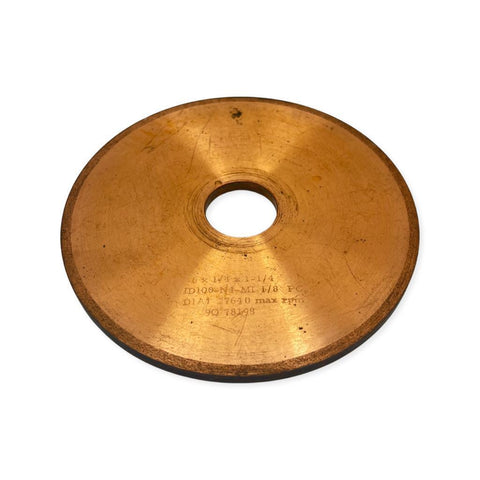 Bay State ID100-N4-MI 1/8 PC Grinding Wheel Max RPM 7640 6" x 1/4" x 1-1/4" D1A1