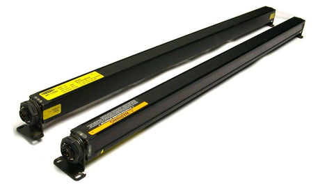 BANNER LIGHT CURTAIN 32" RECEIVER & TRANSMITTER SET MSR3224 / MSE3224 (3 AVAIL)