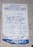 Festo  MFH-3-1/4-S-NPT  Solenoid Valve W/Coil & Plug 1/4 NPT 220/240 VAC