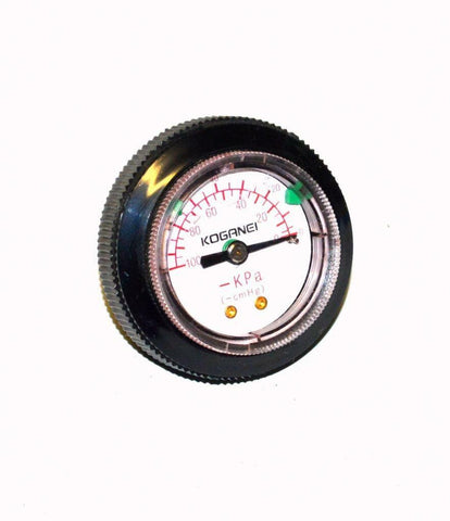 KOGANEI 0-80 CMHG PSI 0-100 KPA VACUUM GAUGE 1/4" NPT BACK MOUNT