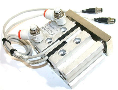 UP TO 2 SMC 3/4"(20MM) AIR SLIDE CYLINDERS W/ SENSORS MGPM20N-20-Y7PS