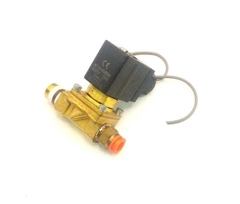 SMC  VXD2130-03N-3CR1  Brass Solenoid Valve 3/8 NPT 110/120 VAC 50/60 Hz