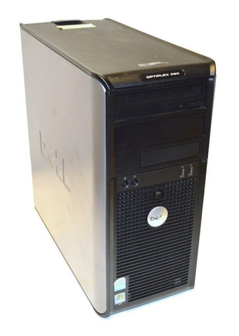 DELL OPTIPLEX 360 DESKTOP PC W/ WINDOWS 7 PRE INSTALLED - 250GB HDD, 2GB RAM