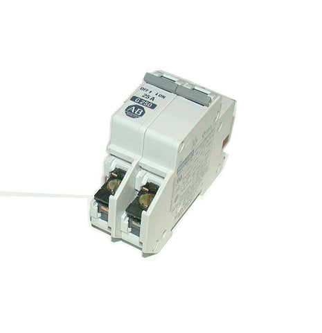 NEW ALLEN BRADLEY 25 AMP 2-POLE CIRCUIT BREAKER 250 VAC  MODEL 1492-CB2G250