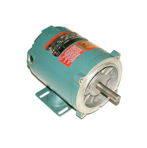 1/4 HP  RELIANCE ELECTRIC 3 PHASE AC MOTOR 208-230/460 VAC  MODEL P56H36115N-VR