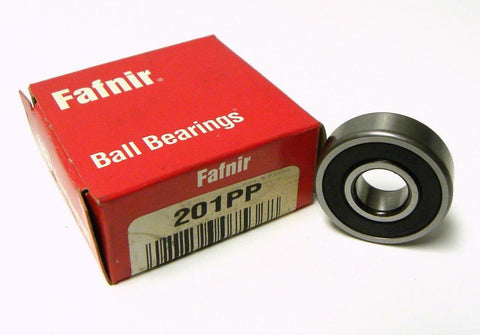 NEW FAFNIR 201PP SINGLE ROW BALL BEARING 12 MM X 32 MM X 10 MM (5 AVAILABLE)