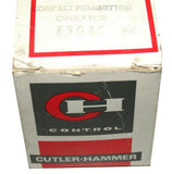 Up to 7 Cutler-Hammer Compact Pushbutton Catalog No. E30AC NIB