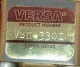 New Versa  VSH-3301 Pneumatic Manual Spring Loaded Valve 1/4 NPT