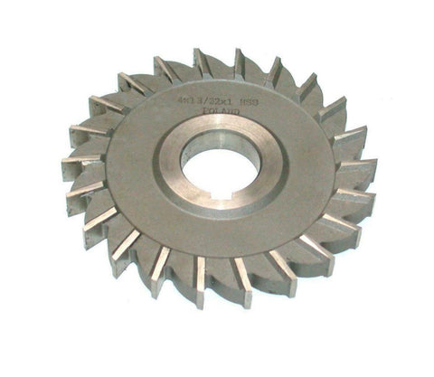 Poland Straight Side Milling Cutter 4 X 13/32 X 1 HSS