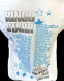 Alstyle Men's Ringo Starr And His All Star Band Tour 2010 White Shirt Size Large