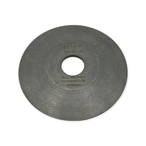 Bay State 6D120R4BC1/32 Diamond Grinding Wheel Max RPM 6050 6" Dia 1-1/4" Bore