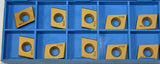 Lot of 10 New Valenite Indexable Milling Carbide Inserts CDEW-322.42L V1N