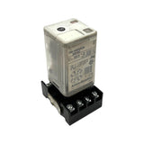 Allen Bradley 700-HA32A24 Series B Relay 10A 24 VAC w/ 700-HN125 Series A Base