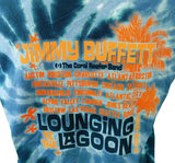 Gildan Men's Jimmy Buffett Lounging At The Lagoon 2012-2013 Tie-Dye Shirt XL