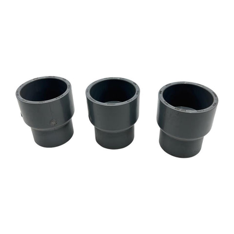 Lot of (3) Spears 3RB2G2 F439 SCH80 2" x 1-1/2" Coupling CPVC NSF-PW 829-251C