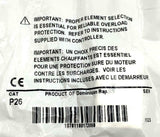 Allen Bradley AB P26 Heater Element