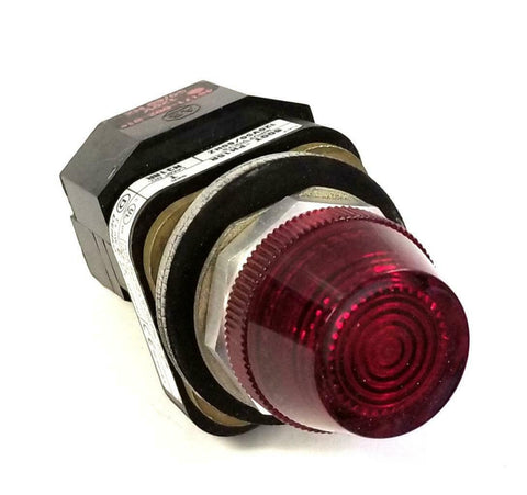 Allen Bradley 800T-PH16R Pilot Light Red Ser. T 120 V