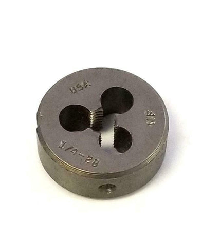 New LM Round Thread Die 1/4"-28 Made in the USA (6 Available)